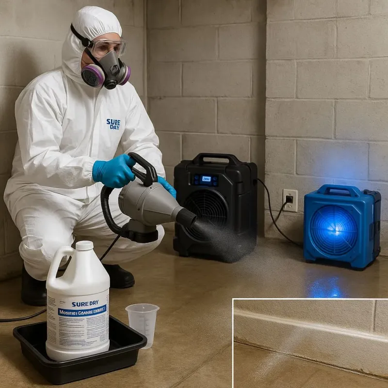 Sanitization and Odor Removal process in Allen Parish, LA