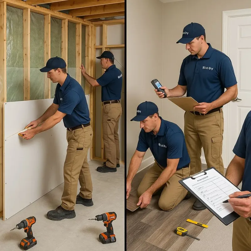 Repairs and Reconstruction process in Allen Parish, LA